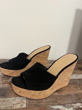 Veronica Beard Wedge Slides